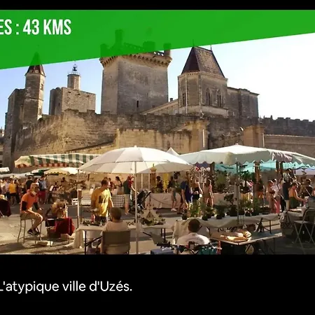 Apartman Convivial A 85 M² Avec Terrasse_2 Uzès